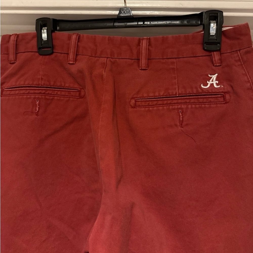 Alabama Roll Tide Dockers Crimson Red Kaki/Chino Pants Men’s Size 34x32 - Picture 2 of 8